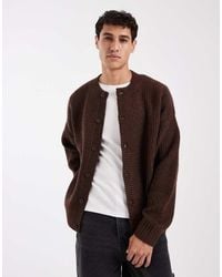 Jack & Jones - Crew Neck Cardigan - Lyst