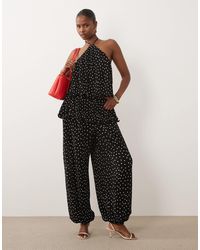 ASOS - Plisse Bubble Trousers With Skirt Overlay - Lyst