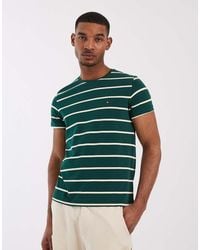 Tommy Hilfiger - Stripe Slim Fit T-Shirt - Lyst