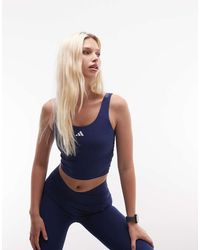 adidas Originals - Three Stripes Studios Tank - Lyst