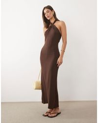 asos edition sequin cutwork open back midi dress ASOS EDITION open back waisted midi dress in sequin