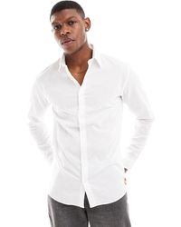 Jack & Jones - Linen Shirt With Long Sleeve - Lyst