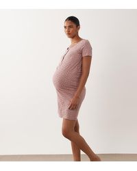 Mama.licious - Mamalicious Maternity Heart Print Nightdress With Nursing Function - Lyst