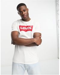 Levi's – Peanuts Snoopy – T-Shirt mit Batwing-Logo in Weiß für Herren |  Lyst AT