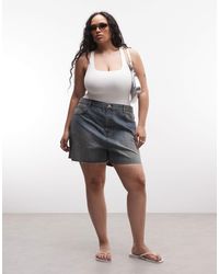 Collusion - Plus Raw Hem Mom Short - Lyst