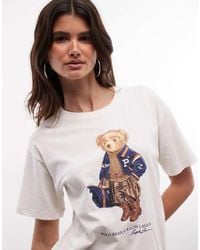 Polo Ralph Lauren - Knitted Bear T-shirt - Lyst