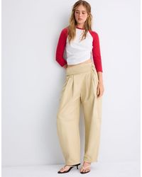 Stradivarius - 3/4 Sleeve Baseball T-shirt - Lyst