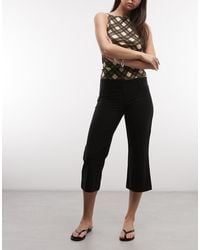 Weekday - Cropped Tailored Trousers - Lyst