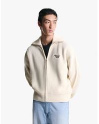 Bershka - – besticktes sweatshirt - Lyst