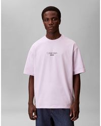 Calvin Klein - Relaxed Fit Graphic T-shirt - Lyst