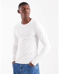 ASOS - Essentials Muscle Fit Long Sleeve T-shirt - Lyst