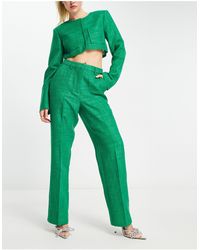 NA-KD - Co-ord Straight Leg Trousers - Lyst