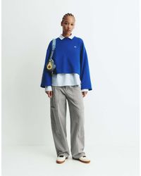 Pull&Bear - – balloon-fit-cargohose - Lyst