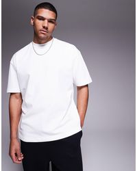 ASOS - – oversize-t-shirt aus sehr schwerem stoff - Lyst