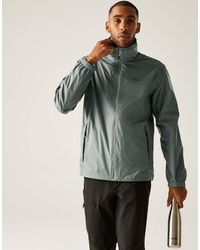 Regatta - Chaqueta Azul Glacial Impermeable Lyle Iv De -Gris - Lyst