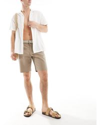 River Island - Core Chino Shorts - Lyst