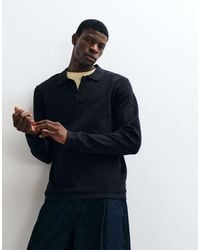 Jack & Jones - Waffle Knit Button Polo Jumper - Lyst