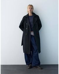 Pull&Bear - Belted Trench Coat - Lyst