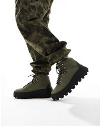 ASOS - Wandelschoenen Met Veters En Dikke Zool - Lyst