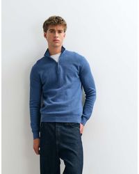Polo Ralph Lauren - Icon Textured Quarter Zip Sweatshirt - Lyst