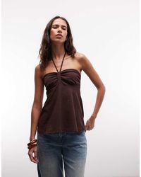 Cotton On - Lucy Babydoll Halter Top - Lyst
