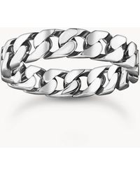 Thomas Sabo - – ring aus mit kettendesign - Lyst