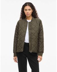 Vila - Bomber - kaki foncé - Lyst
