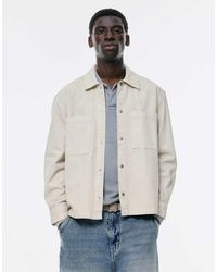 Pull&Bear - Acid Wash Overshirt - Lyst