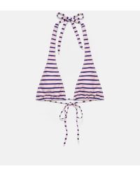 Pull&Bear - Multifunctioneel Gestreept Bikinitopje - Lyst