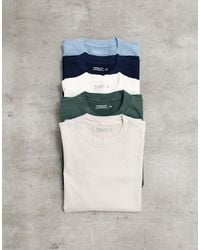 Abercrombie & Fitch - 5 Pack Premium Heavyweight T-shirts - Lyst