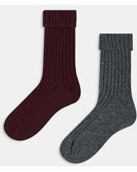 ASOS - 2 Pack Wool Boot Ankle Socks - Lyst