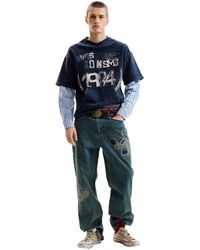 Desigual - Printed Long-Sleeve Sweatshirt - Lyst