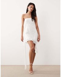 Dippin' Daisy's - Dippin Daisys Bridal Floral Mini Dress - Lyst
