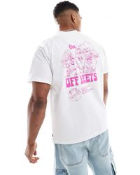 Levi's - T-Shirt Comoda Sporco Con Stampa "Off Beets" Sul Retro - Lyst