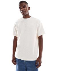 Only & Sons - Relaxed Fit Textured T-shirt - Lyst
