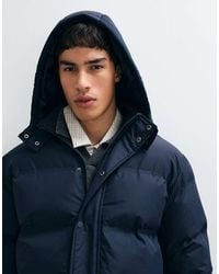 New Look - Hooded Puffer Jacket - Lyst