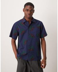 Polo Ralph Lauren - Chemise légère coupe classique à manches courtes et col à revers avec imprimé pwing toss - Lyst