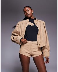 Bardot - Faux Suede Short Co-ord - Lyst