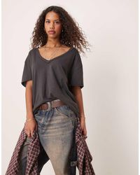 Free People - Nina Slouchy Oversized T-Shirt - Lyst