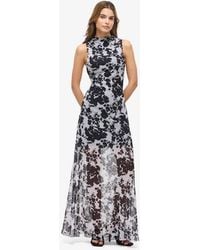 Noisy May - Sleeveless Mesh Maxi Dress - Lyst