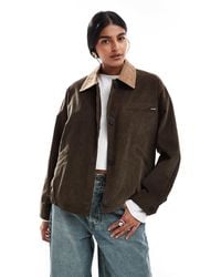 ASOS - Cord Collar Jacket - Lyst