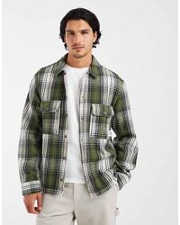 DOUBLE A by WOOD WOOD - 100% Cotton Clay Overshirt - Lyst