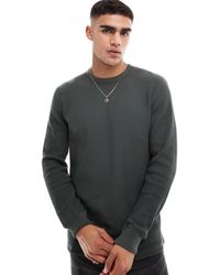 Cotton On - T-shirt épais gaufré à manches longues - Lyst