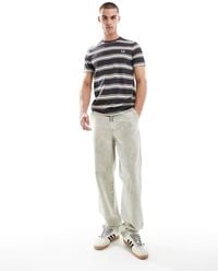 Fred Perry - Horizontal Fine Stripe T-Shirt - Lyst