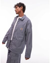 Carhartt - Notus Stripe Coach Jacket - Lyst
