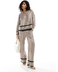 Vero Moda - Camicia del pigiama con stampa geometrica - Lyst