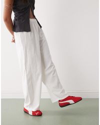Collusion - Relaxed Woven Balloon Pant With Linen - Lyst