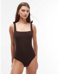 & Other Stories - Mix And Match Crinkle Bow Tie Knot Swimsuit - Lyst