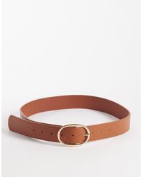 New Look - Leather Look Belt - Lyst