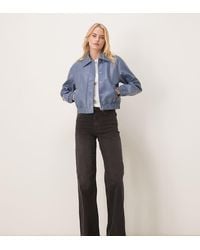 JDY Tall - Felina High Waist Wide Leg Jeans - Lyst